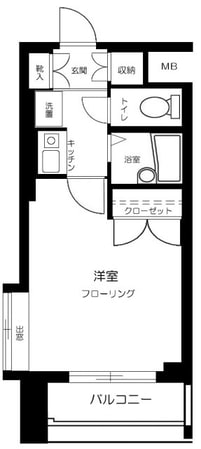 ロイヤルパレス池袋西の物件間取画像